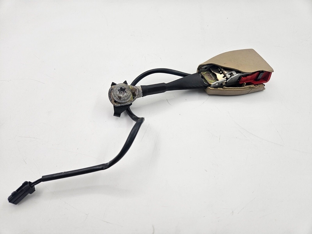 SEAT BELT BUCKLE JAGUAR XJS FACELIFT FRONT RIGHT RH DRIVERS STALK AEE CLASP