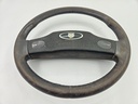 STEERING WHEEL JAGUAR XJ6 XJ12 SERIES 2 3 XJS HORN TWO SPOKE EARLY BLACK LEATHER