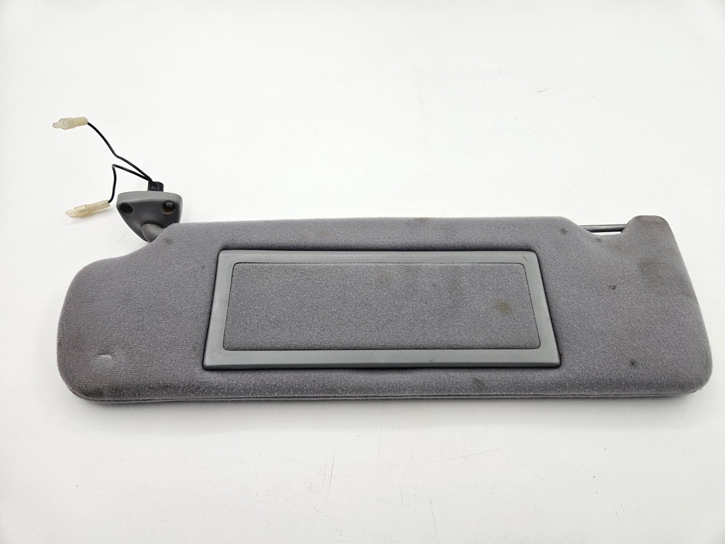 SUN VISOR JAGUAR XJ40 GREY PASSENGER LEFT SUNVISOR MIRROR FLAP INTERIOR LIGHT