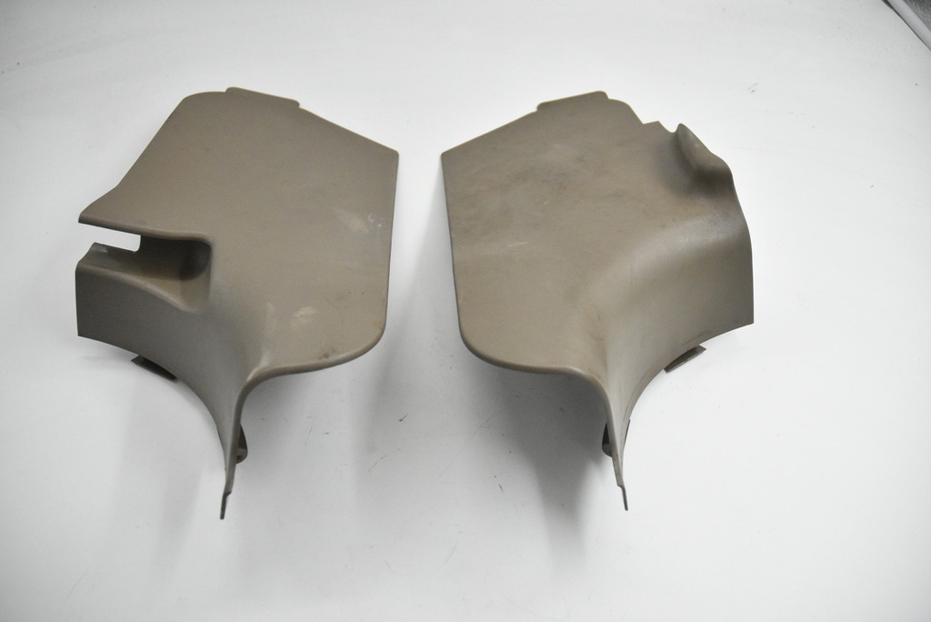 JAGUAR X100 XK8 LEFT AND RIGHT SIDE KICK PANEL ANTELOPE (AGE) LOWER PLASTIC TRIM