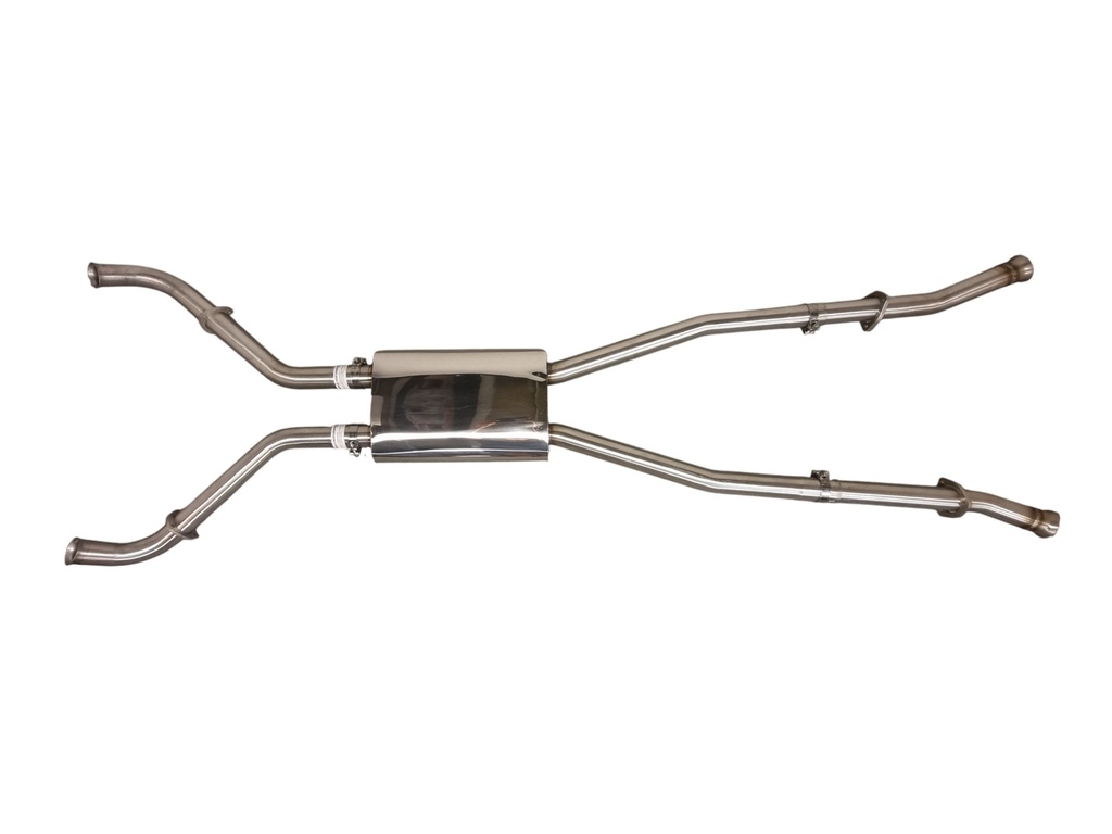 XJS XJ12 V12 CENTRE X PIPE/ BOX STAINLESS STEEL NON-CATALYST