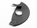 FRONT LEFT BRAKE DISC DUST SHIELD JAGUAR XJS XJ6 XJ12 SERIES 2 + 3 METAL BLACK