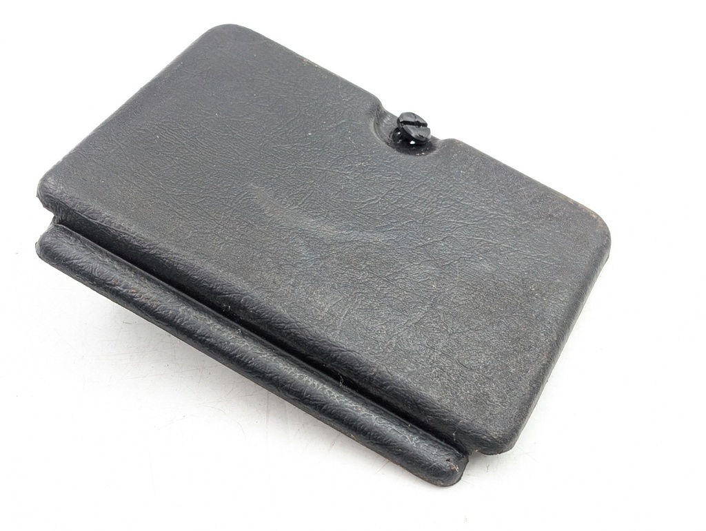 JAGUAR XJS UNDER DASH PANEL BLACK LEATHER COVERS TRIM PANEL FUSEBOX RHD DAC4822