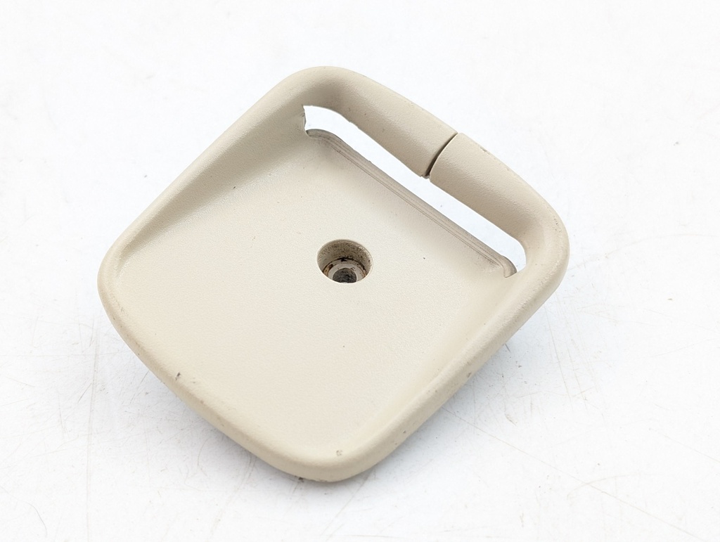 JAGUAR XK8 FRONT SEAT BELT ESCUTCHEON CREAM TRIM OCCUPANCY RESTRAINTS GJA2487AB