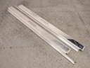 JAGUAR XJS FACELIFT CONVERTIBLE PAIR KICK SILL PLATE TREAD CHROME DOOR KICKSTRIP