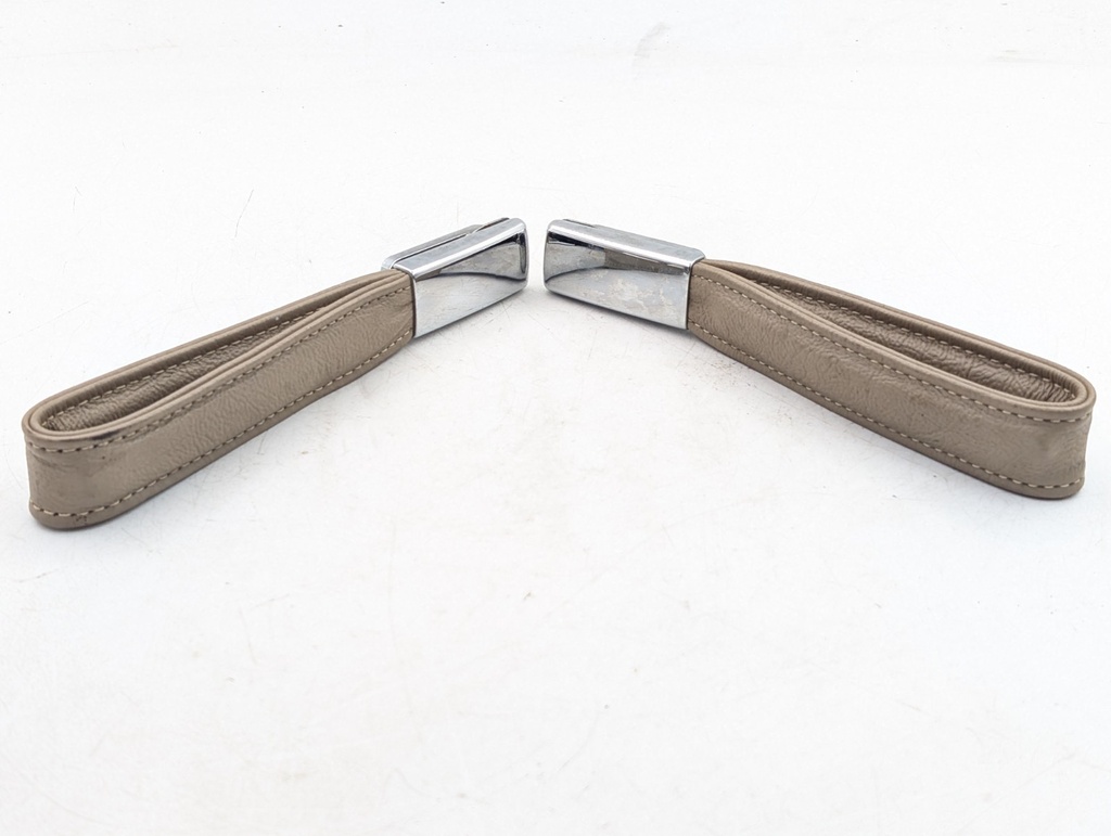 REAR GRAB HANDLES JAGUAR XJ40 XJ6 XJ12 DOESKIN INTERIOR HEADLINING