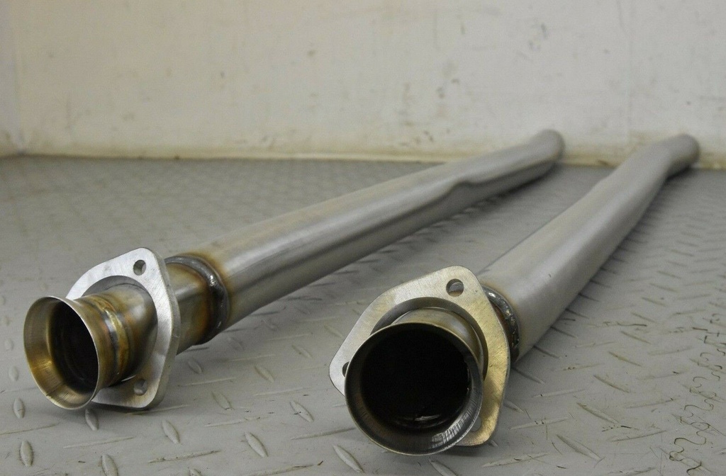 XJS V12 INTERMEDIATE PIPES STAINLESS STEEL NON-CATALYST