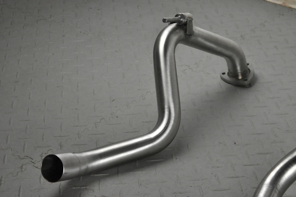 XJ12 XJ6 S2, 3 OVER AXLE EXHAUST PIPES STAINLESS STEEL