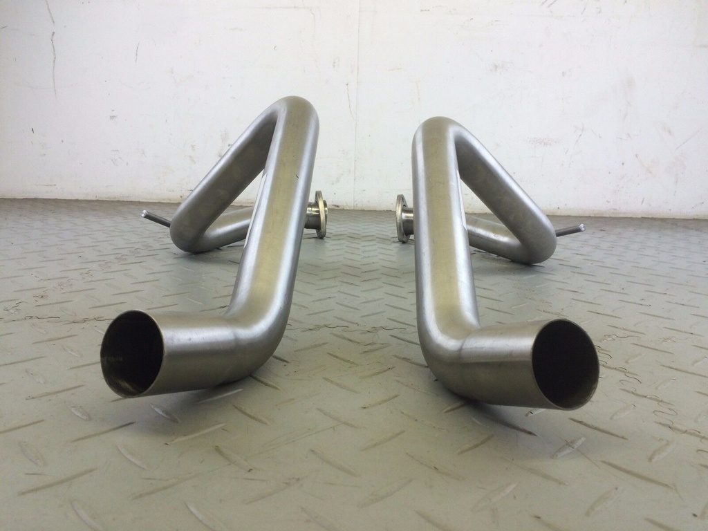 XJS STAINLESS STEEL OVER AXLE PIPES