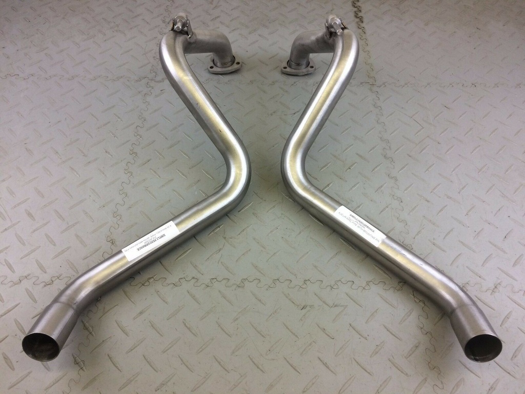 XJS STAINLESS STEEL OVER AXLE PIPES