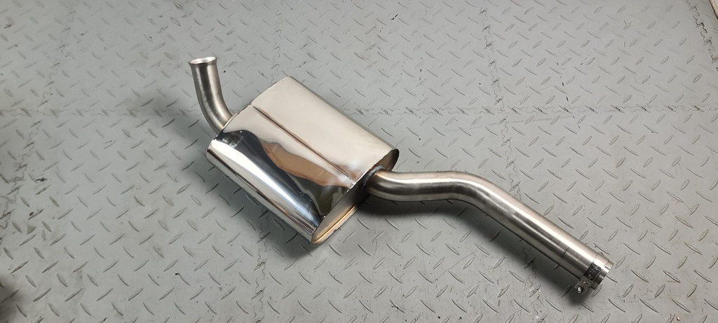 PAIR OF V12 CENTRE BOX STAINLESS STEEL
