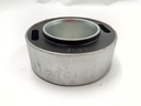 PAIR OF LARGE RADIUS ARM METALASTIC BUSHES POLY ROAD BLACK