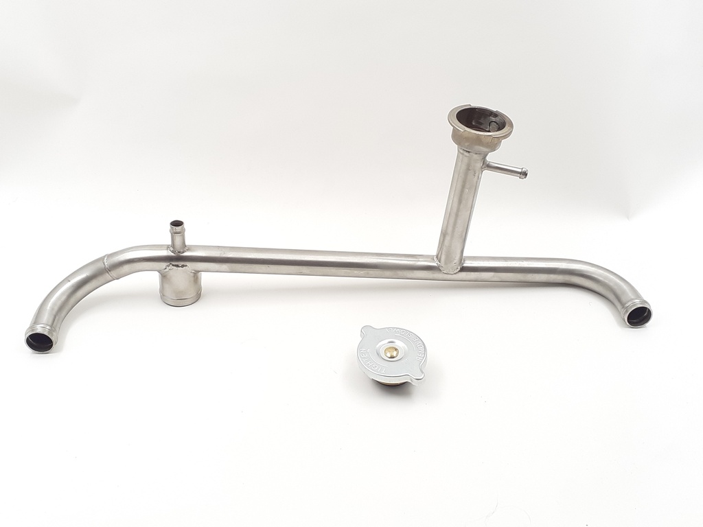 V12 COOLANT BYPASS RAIL STAINLESS STEEL