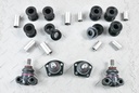 FRONT POLY WISHBONE AND OEM BALL JOINT KIT