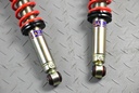 PAIR OF XK8 XKR GAZ FRONT ADJUSTABLE SHOCKS AND SPRINGS WITH TOP MOUNT