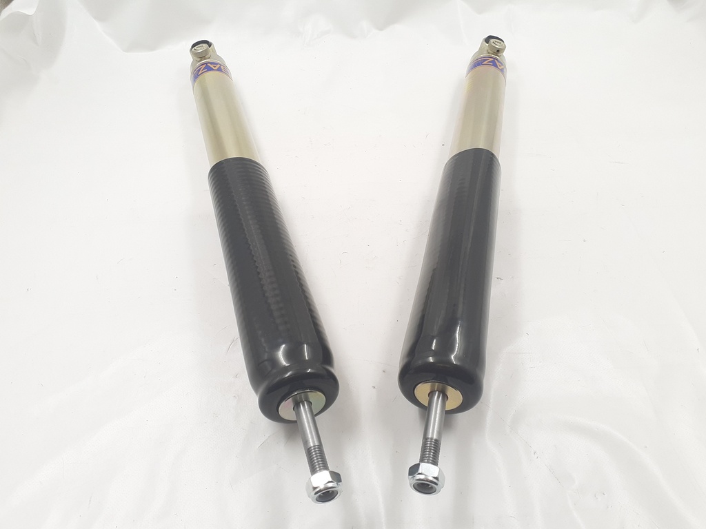 PAIR OF GAZ FRONT ADJUSTABLE X308 SHOCKS