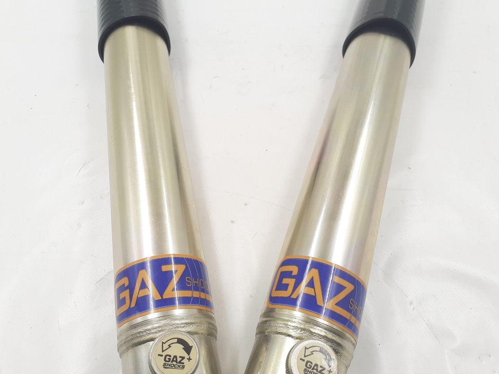 PAIR OF GAZ FRONT ADJUSTABLE X308 SHOCKS