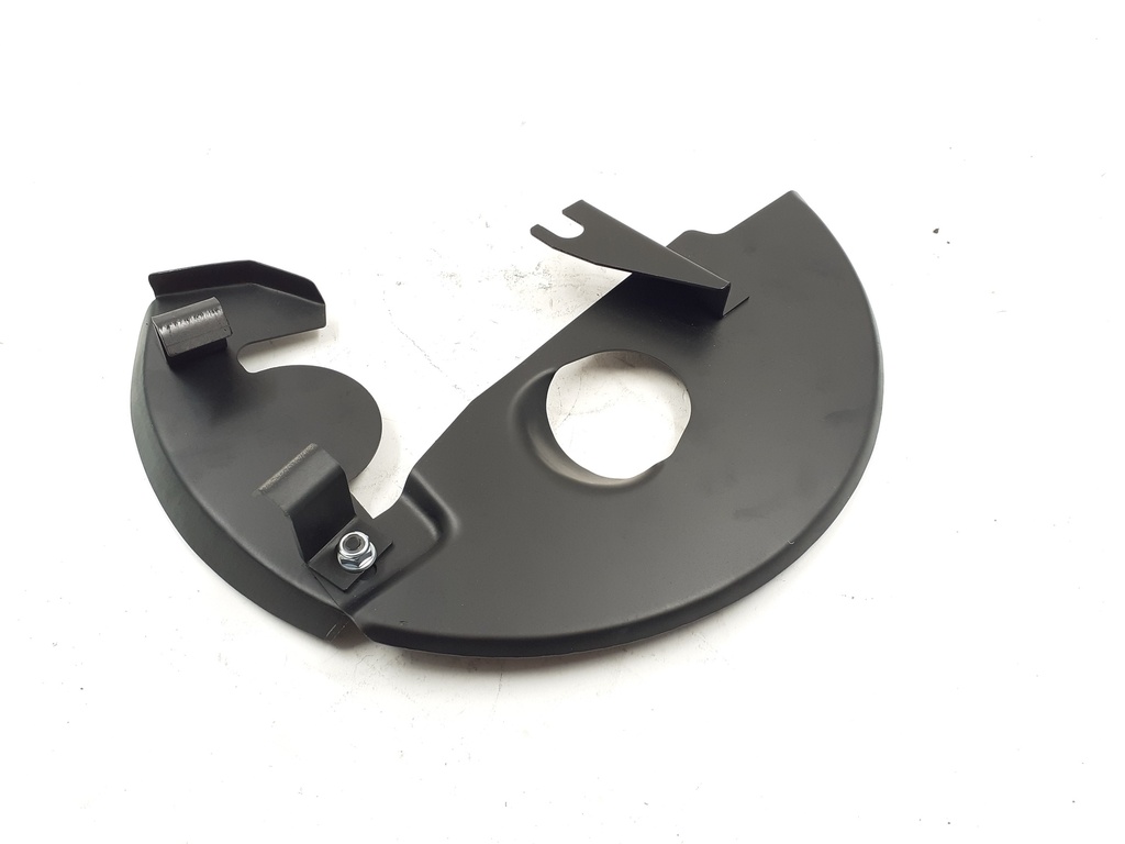 FRONT LEFT BRAKE DUST SHIELD SET