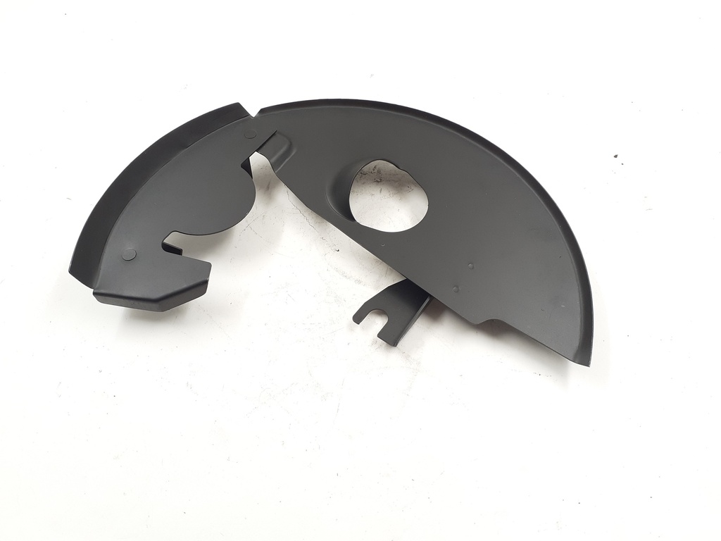FRONT LEFT BRAKE DUST SHIELD SET