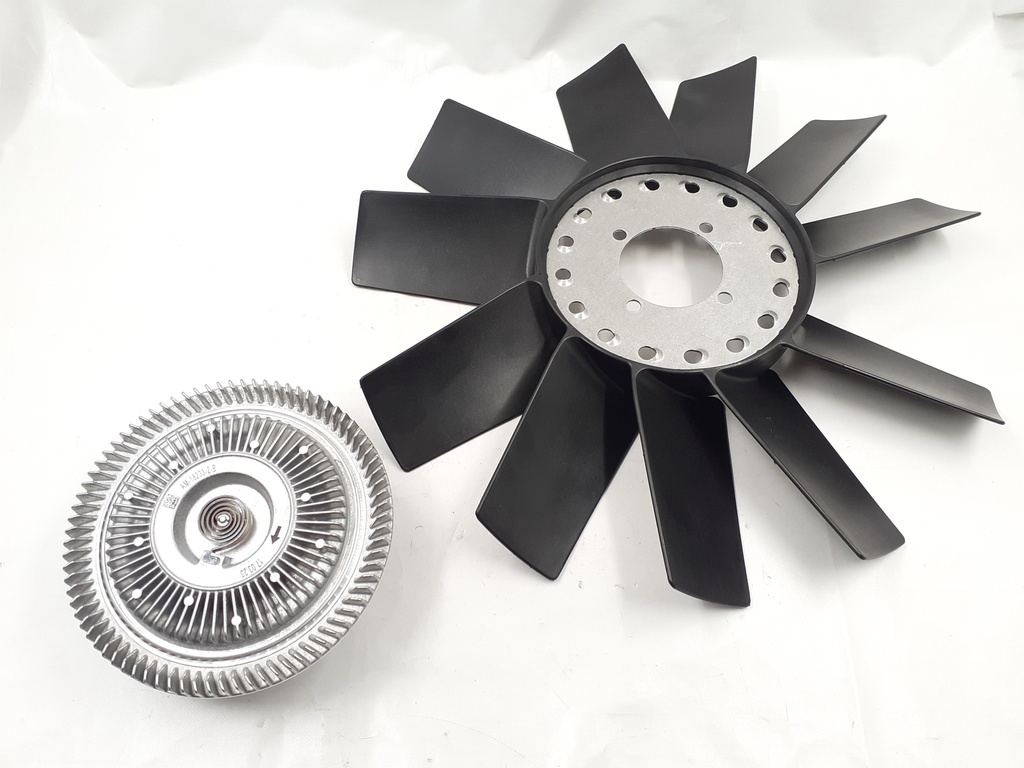 VISCOUS ENGINE FAN AND COUPLING SET