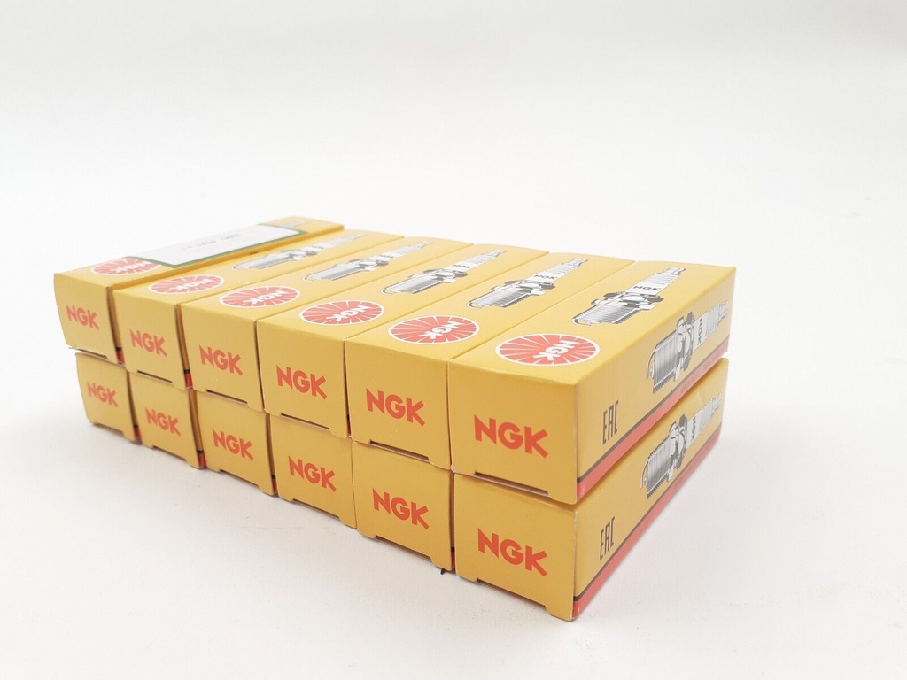 SET OF 12 HE V12 NGK SPARK PLUG