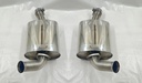 FULL 3.6 & 4.0 AJ6 EXHAUST SYSTEM CENTRE BOX