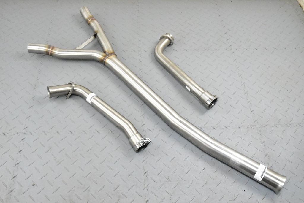 FULL 3.6 & 4.0 AJ6 EXHAUST SYSTEM CENTRE BOX DELETE UPTO (V) 188104
