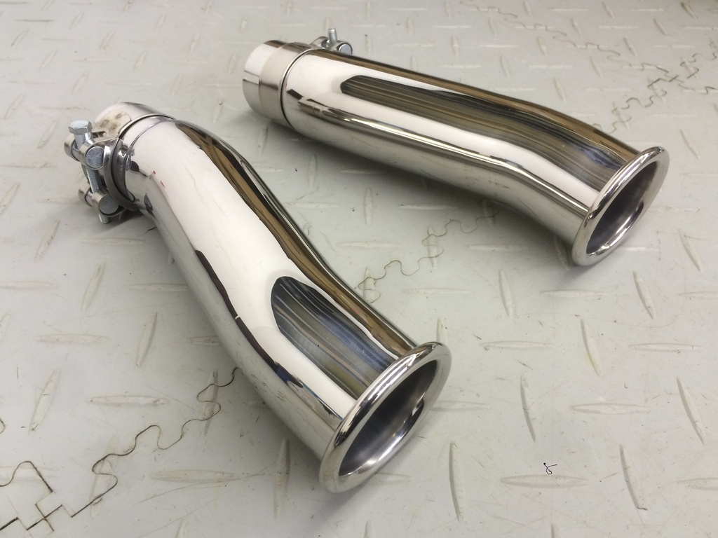 COMPLETE V12 XJS TUBULAR EXHAUST SYSTEM WITH CENTRE BOXES UPTO (V) 188104