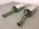 COMPLETE V12 XJS EXHAUST SYSTEM WITH CENTRE BOXES UPTO (V) 188104