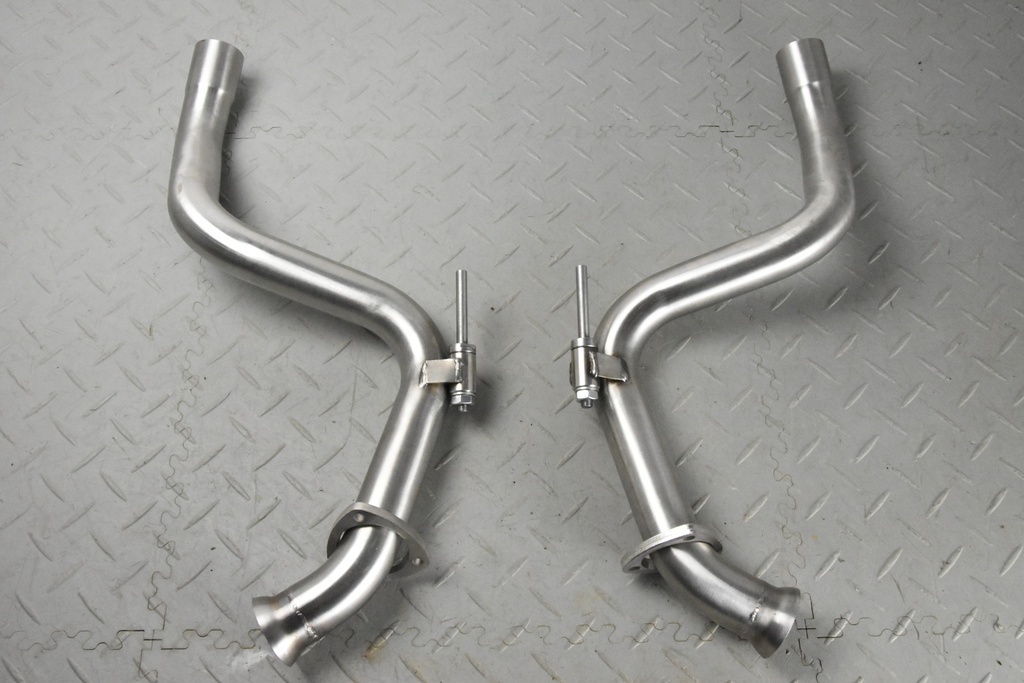 COMPLETE V12 XJ12 EXHAUST SYSTEM WITH DELETE PIPES