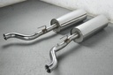 COMPLETE V12 XJ12 EXHAUST SYSTEM WITH DELETE PIPES