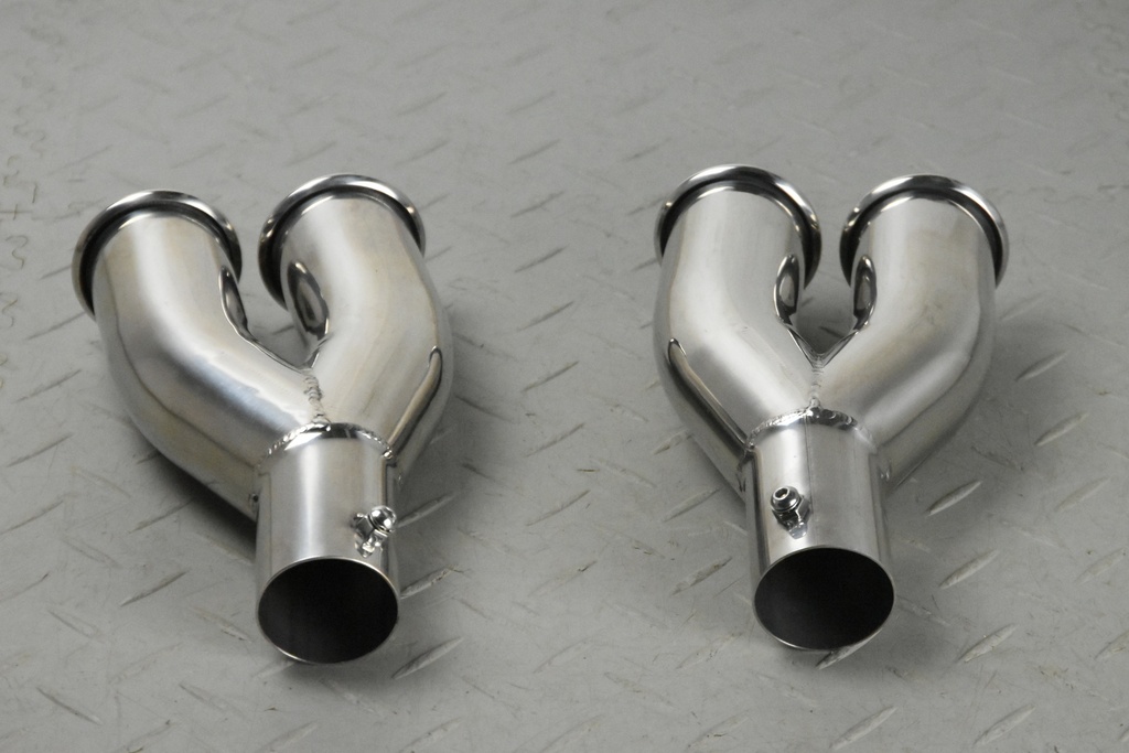 TWR XJRS EXHAUST BIG BORE TWIN TIPS