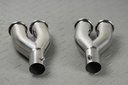 TWR XJRS EXHAUST BIG BORE TWIN TIPS