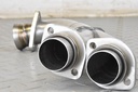 LEFT STAINLESS STEEL V12 DOWNPIPE