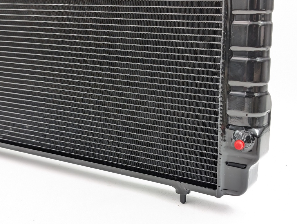 EARLY ALUMINIUM XJS V12 HE WATER RADIATOR WITH PUSH FIT CONNECTIONS