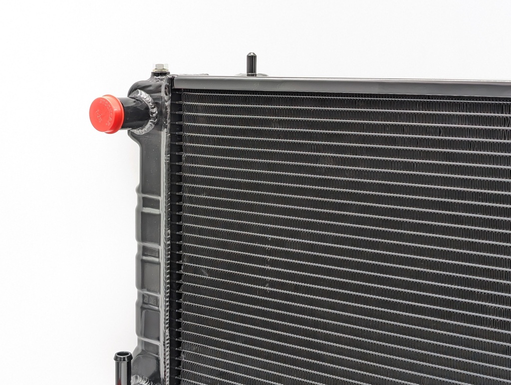 EARLY ALUMINIUM XJS V12 HE WATER RADIATOR WITH PUSH FIT CONNECTIONS