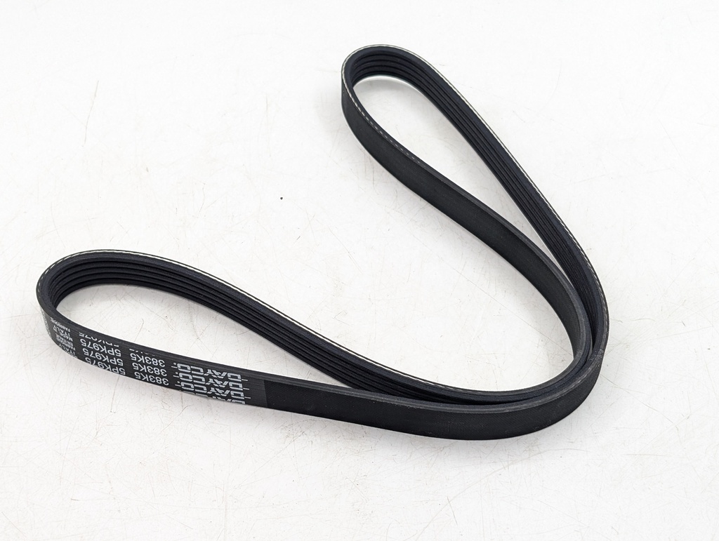 ALTERNATOR DRIVE BELT XJS, XJ40, X300 AJ6 AJ16 WITH DENSO ALTERNATOR 5PK