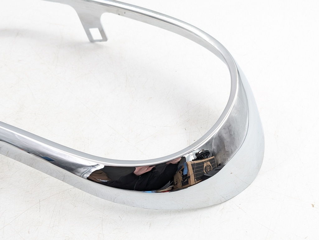 LH XJS HEADLAMP CHROME BEZEL NON-WASH