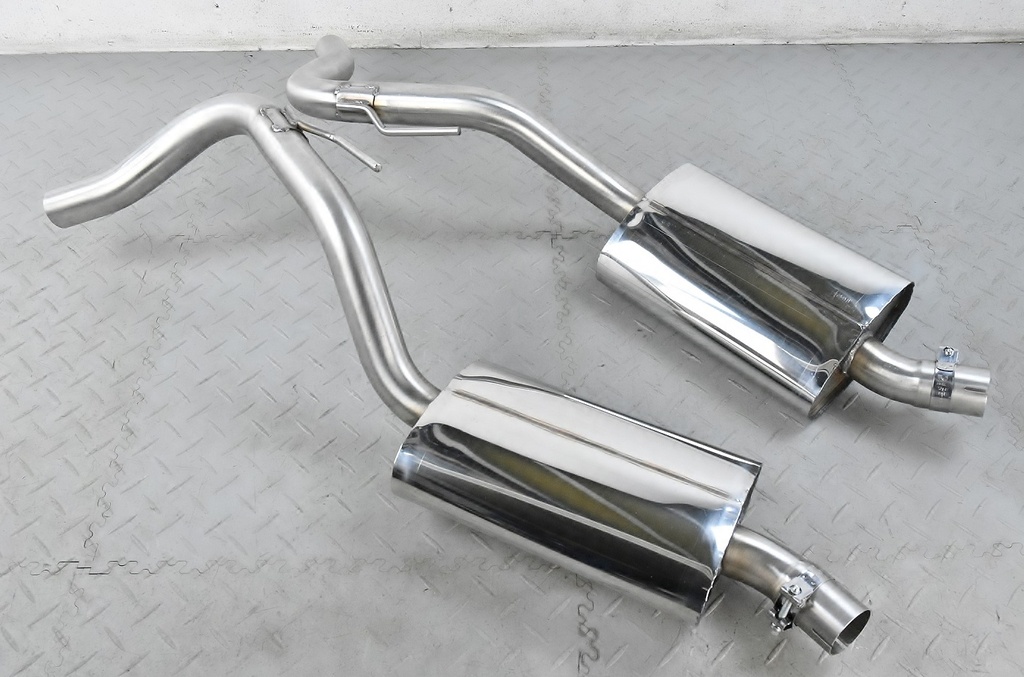 X300 XJ6 OVER AXLE PIPE CENTRE BOX SWB STAINLESS STEEL