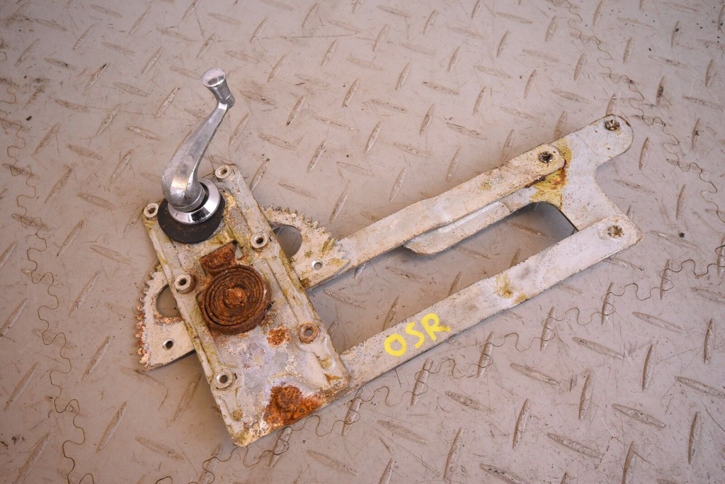 JAGUAR STYPE REAR RIGHT DOOR GLASS WINDOW REGULATOR MECHANISM LIFT WINDER