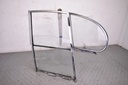JAGUAR STYPE LEFT REAR N/S/R DOOR FRAME GLASS CHANNEL CHROME APERTURE QUARTER
