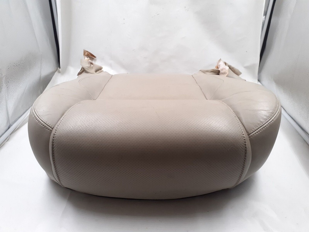 LOWER BOTTOM JAGUAR XJ6 X300 LEFT SEAT COVER OATMEAL AGD LEATHER FOAM MANUAL