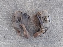 PAIR OF JAGUAR DUNLOP REAR HAND BRAKE CALIPERS EARLY REAR IRS STYPE ETYPE AXLE