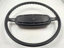 JAGUAR SERIES 2 XJ BLACK STEERING WHEEL VINTAGE 19MM SPLINE REACH ADJUSTMENT