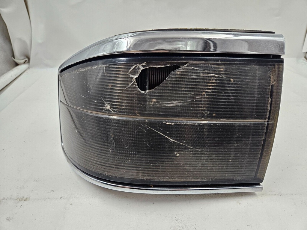 JAGUAR XJS FACELIFT REAR LEFT BLACK LIGHT TAILGATE LAMP BOOT LID LENS OUTER