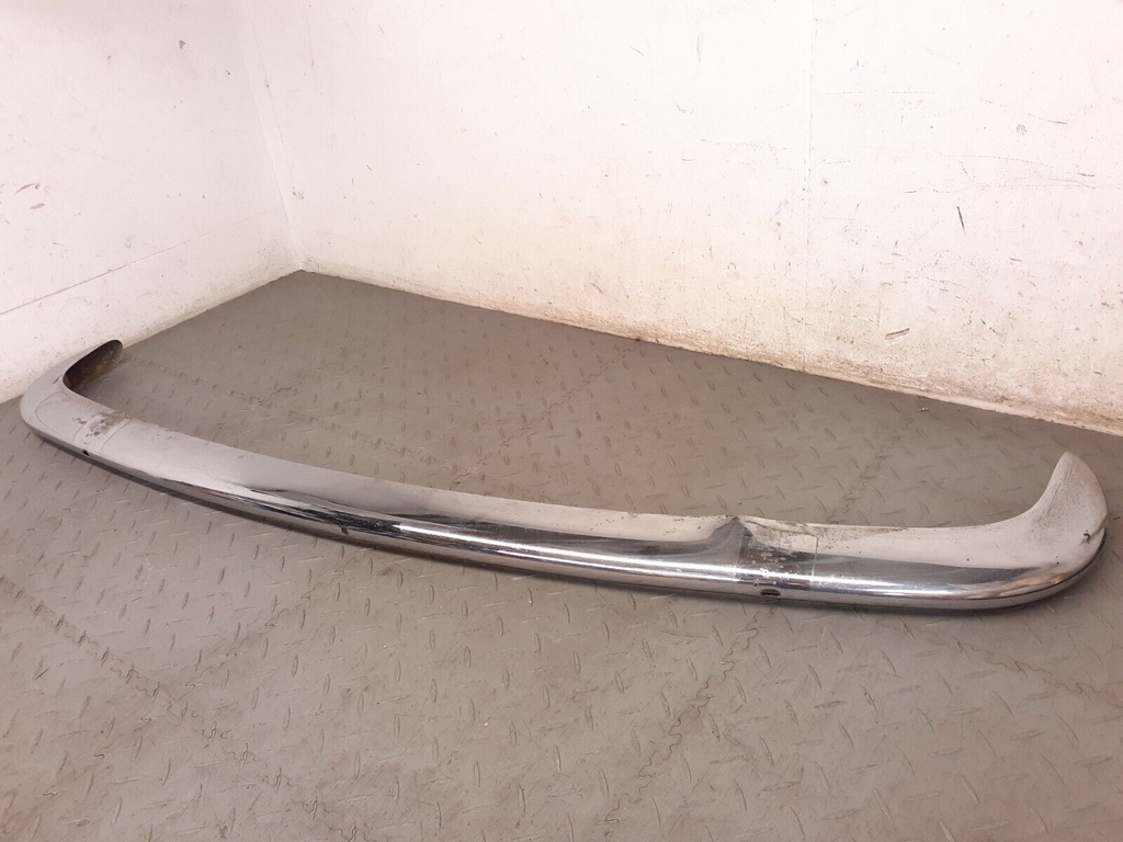 FRONT BUMPER CHROME JAGUAR SERIES 1 EXTERIOR CENTRE FINISHER BRIGHT BLADE DAMAGE