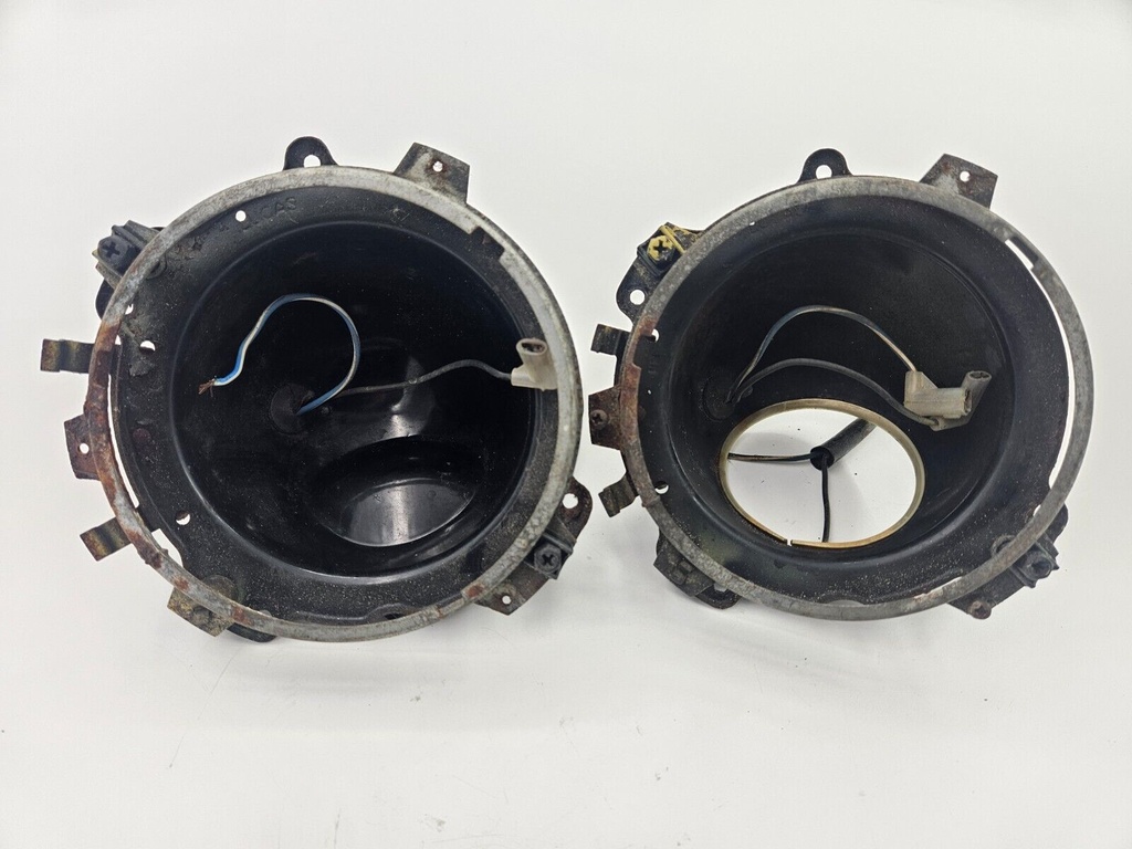 INNER BONNET HEADLAMP HEADLIGHT SURROUNDS MOUNTS JAGUAR XJ SERIES 3 TRIM