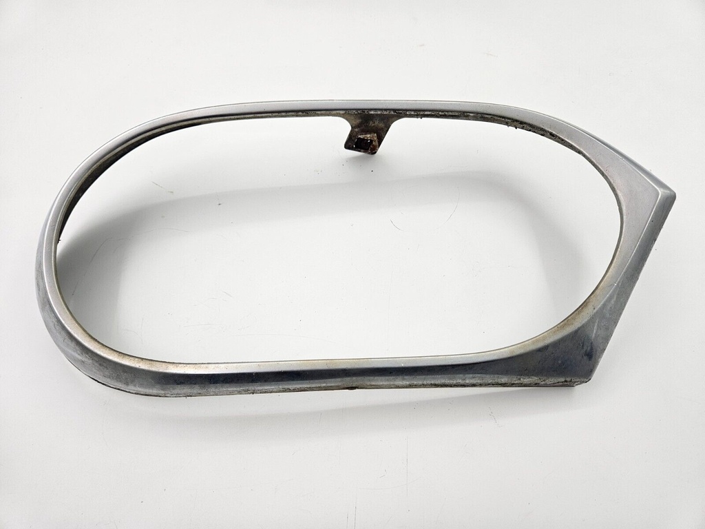 HEADLIGHT CHROME SURROUND JAGUAR XJS HE & FACELIFT FRONT RIGHT BEZEL TRIM USED