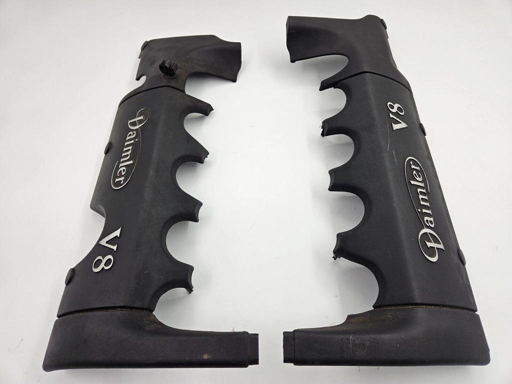 ENGINE COVER DAIMLER JAGUAR X308 PLASTIC TRIM SHIELD MOTOR RIGHT LEFT PAIR