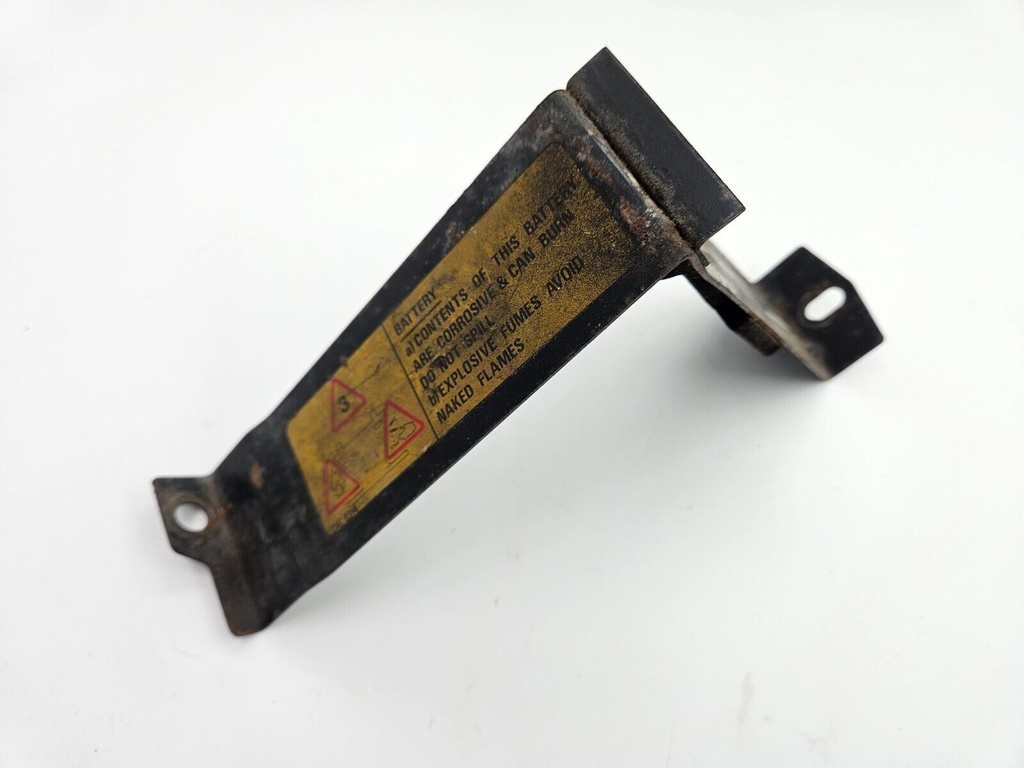 CLAMP BRACKET JAGUAR XJ40 XJ6 XJ12 BATTERY TRAY METAL ASSEMBLY TIE DOWN RHD